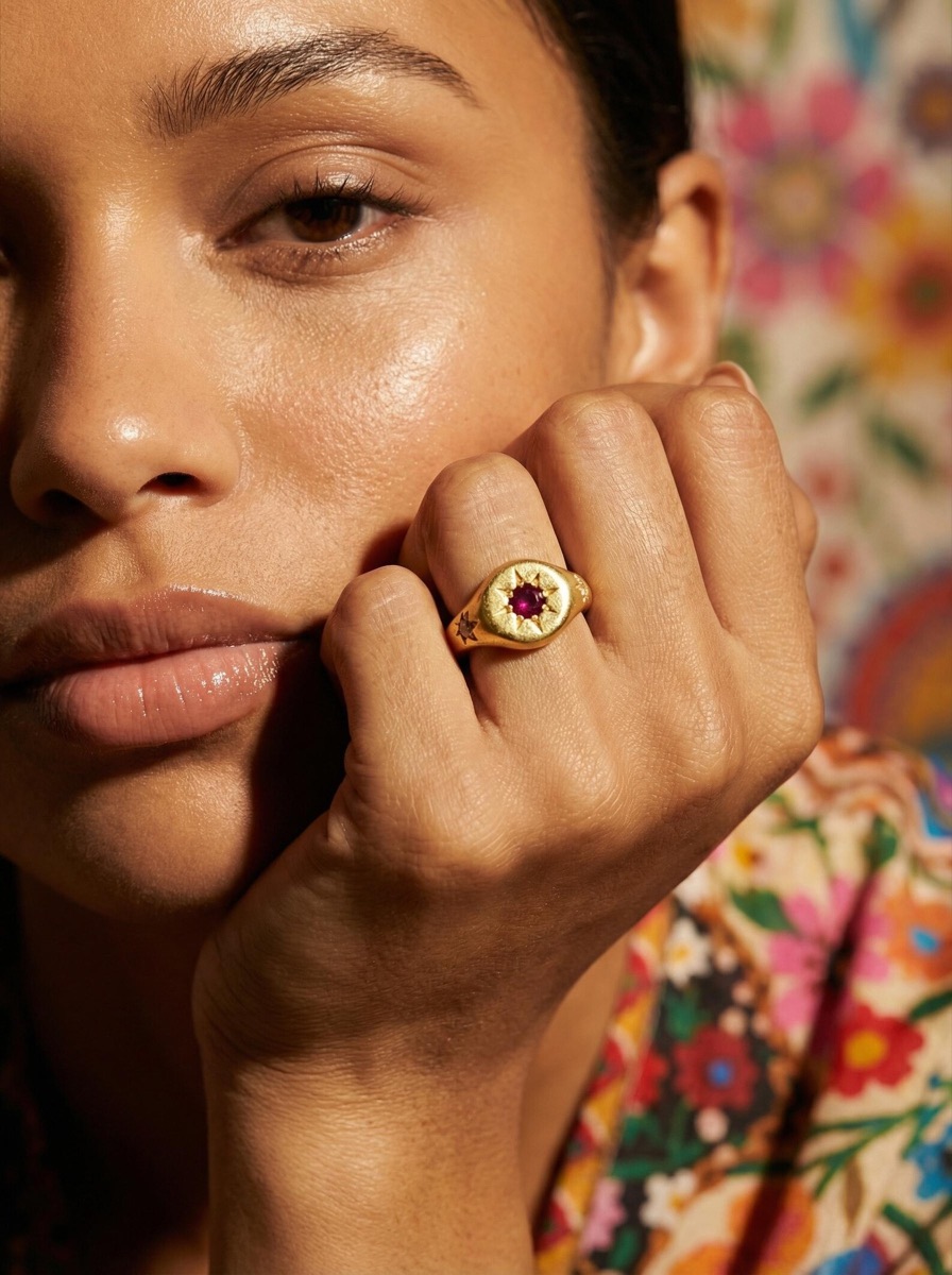 Gypsy Signet Ring view 2